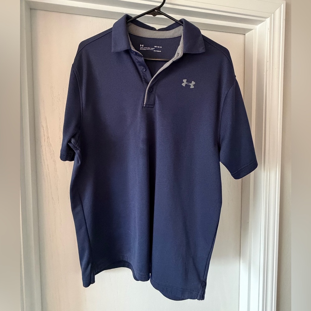 Under Armour Men's Navy Polo Shirt